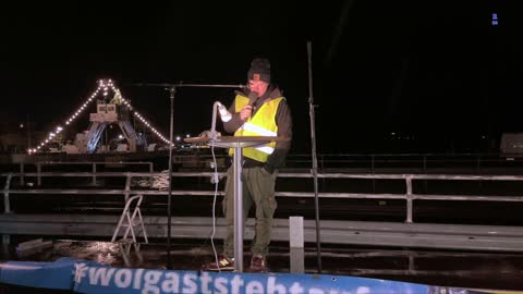 Wolgast: Sebastian - Eröffnung der Kundgebung