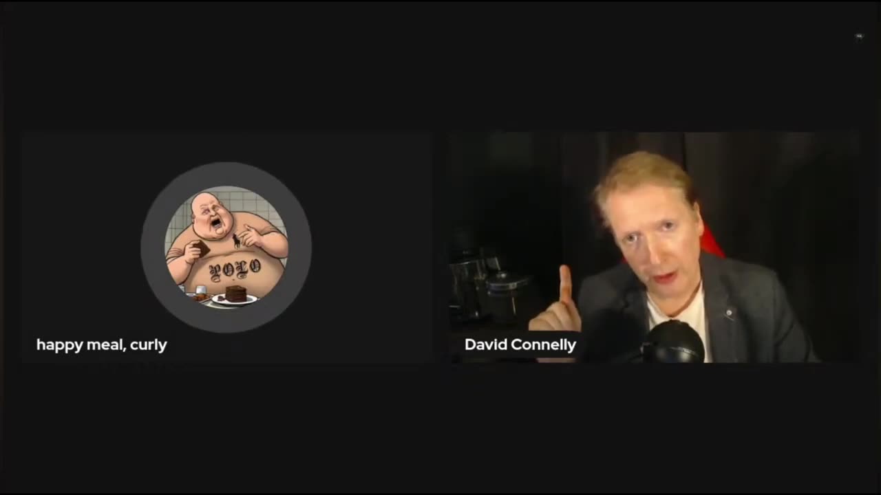 DC jumps on Curly's stream