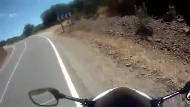 Just another motorbike crash