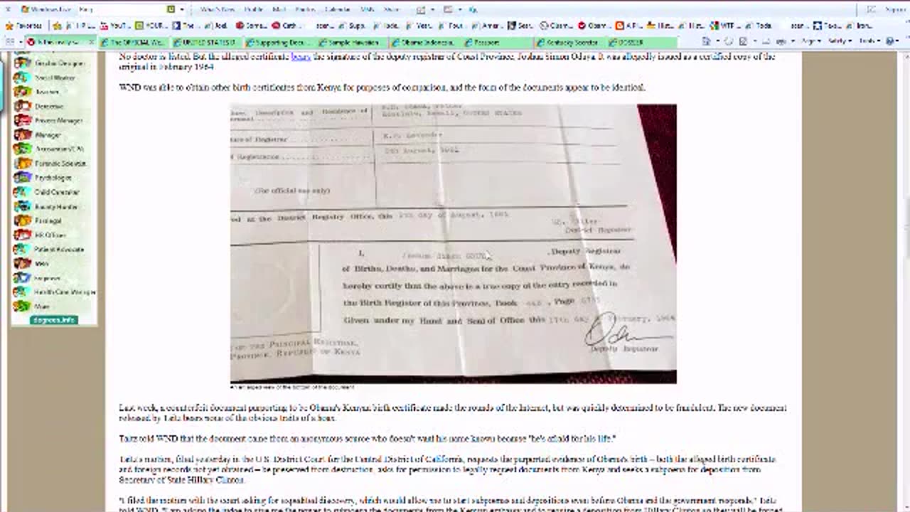 Barack Obama_s Birth Certificate Found!! Part 2 2011