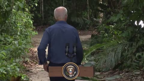 Did the President of the United States just wander off into the Amazon?