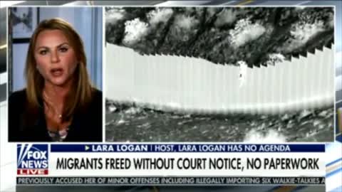 Lara Logan on all the anonymous strangers coming into the US