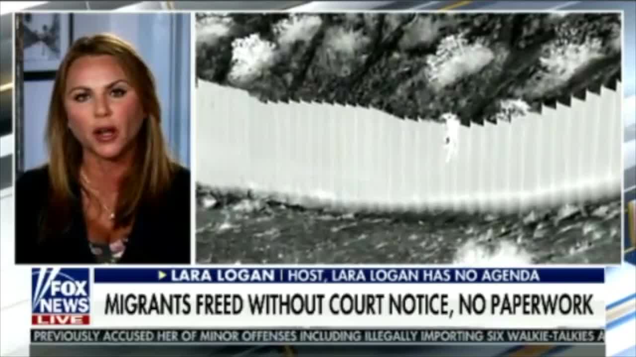 Lara Logan on all the anonymous strangers coming into the US