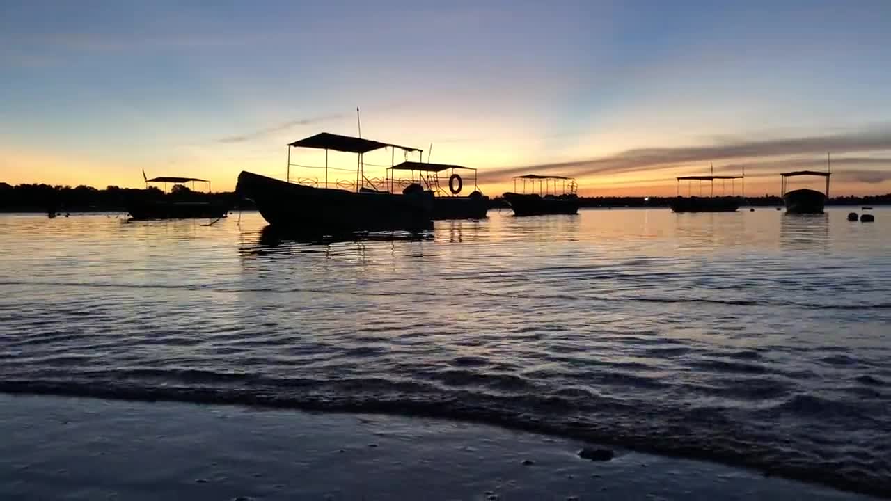 Sri Lankan beach side