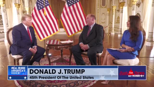 President Donald Trump Interviewed by John Solomon- March 29, 2022