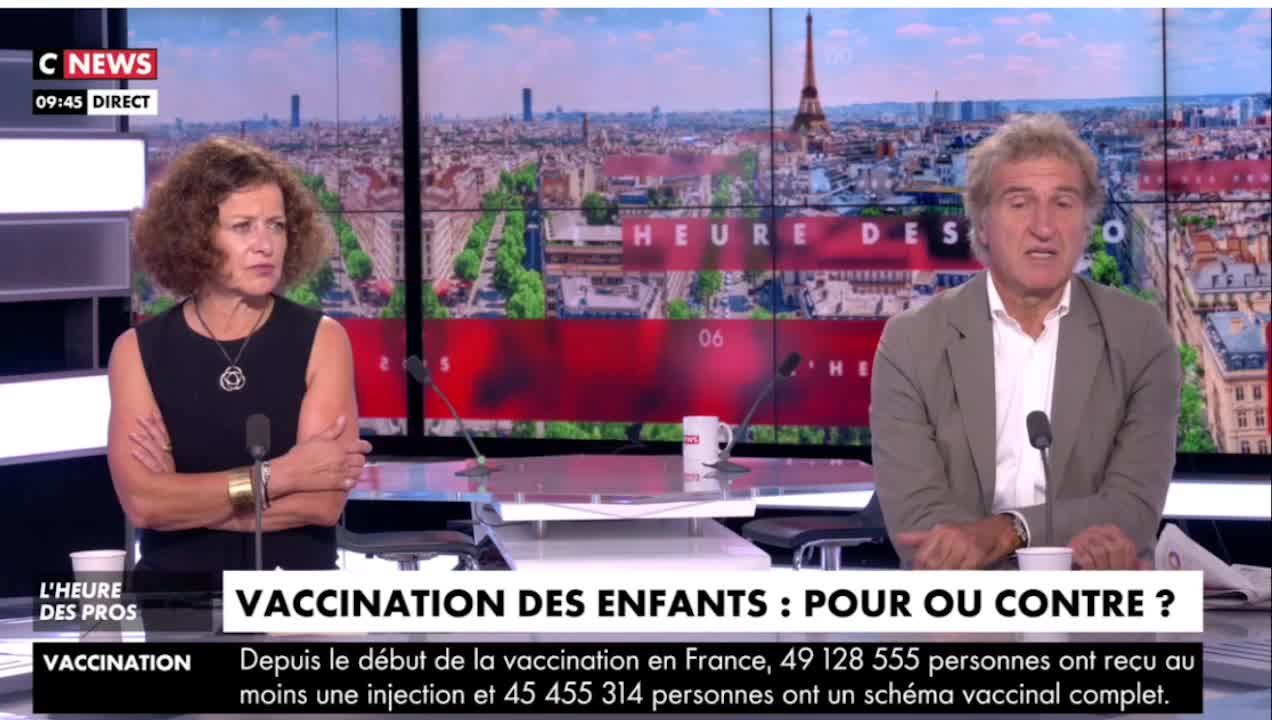 Cnews: vaccination des enfants, mensonge d état?