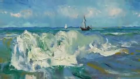 Vincent van Gogh, born in 1853 d1890, highly acclaimed Dutch artist, Post-Impressionist style
