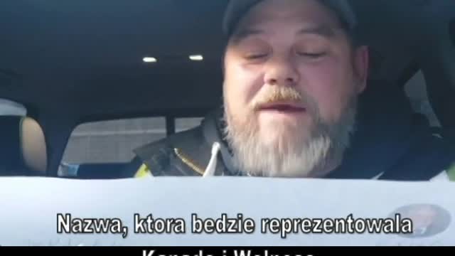 List od masona do Patricka Kinga - Konwój Wolności 2022