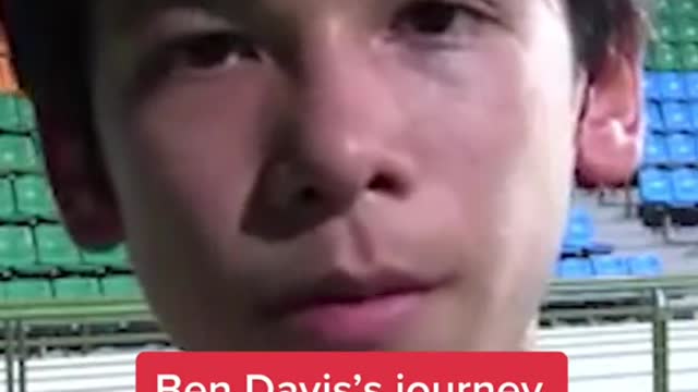 Ben Davis's journeybefore his goal against Singapore