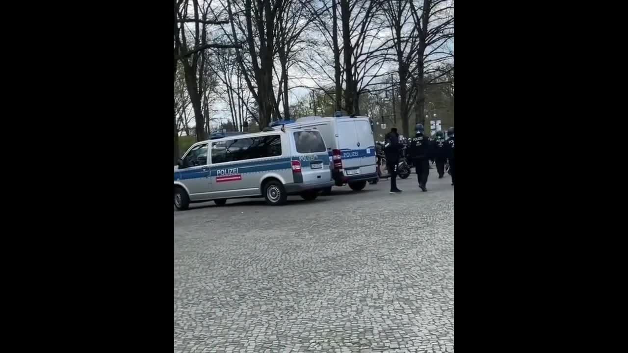 V-Mann von der Polizei bei Berliner Demo am 21.04.2021