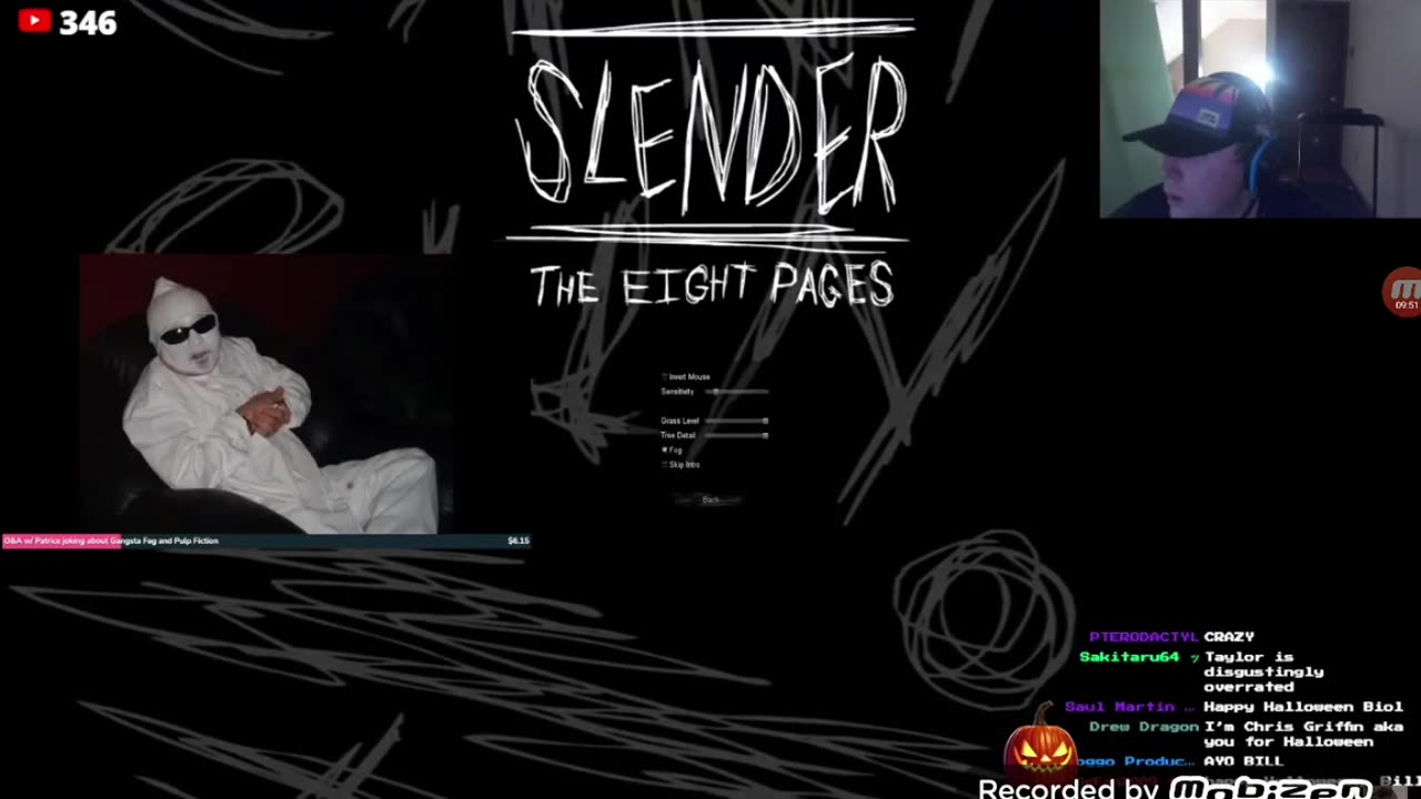 Bill jensen youtube Halloween livestream 10/31/24 part 1