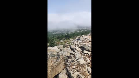 mountains, sky