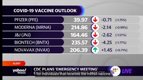 JUNE 2021 EMERGENCY MEETING TO DISCUSS "ADVERSE REACTIONS" FROM VACCINE