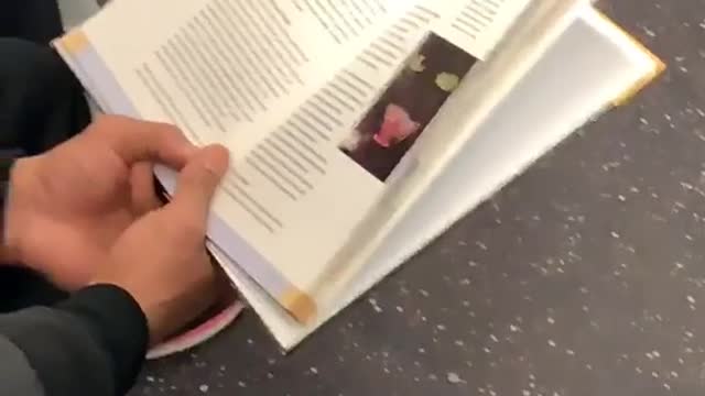 Man does a burpee on subway floor and quickly gets back up