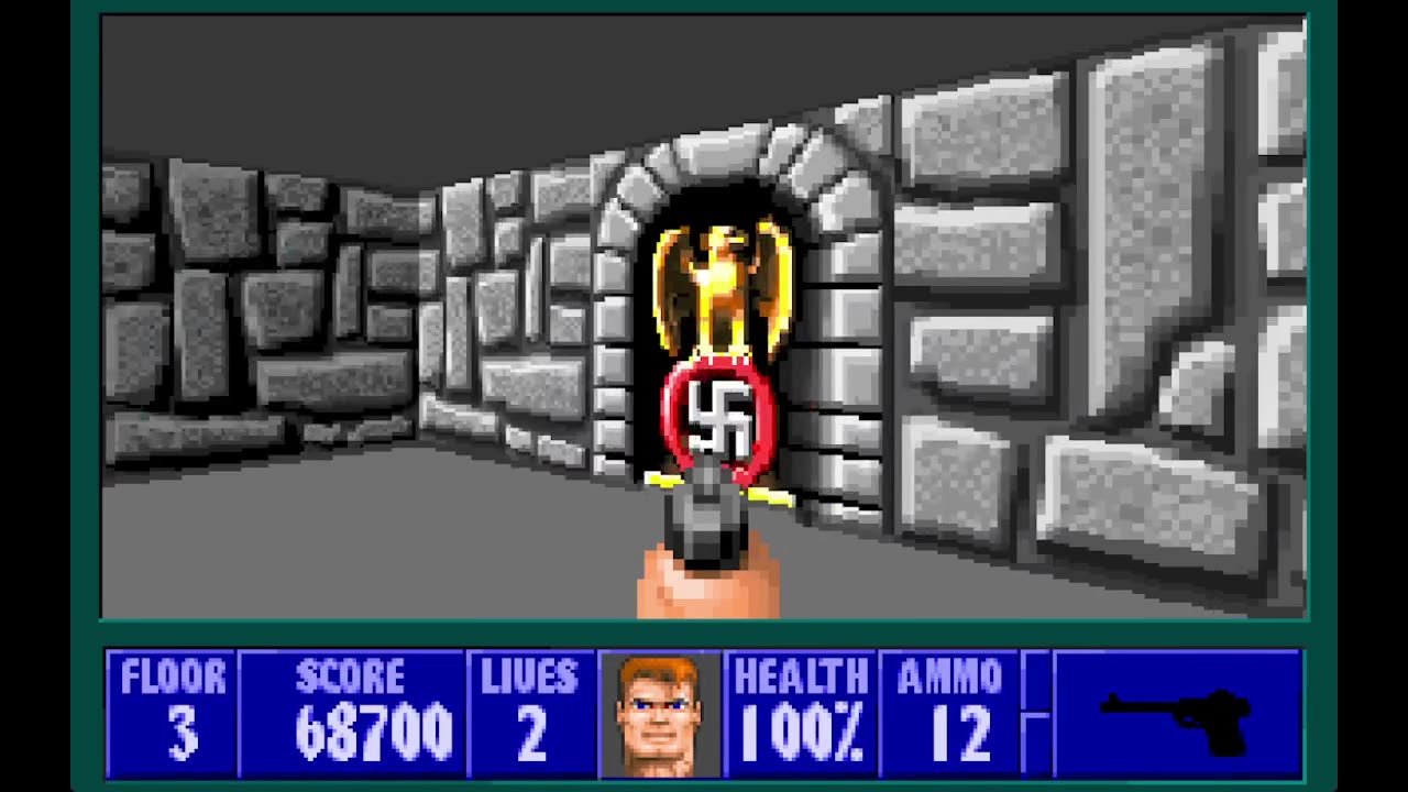 Keeping it old school with Wolfenstein 3D