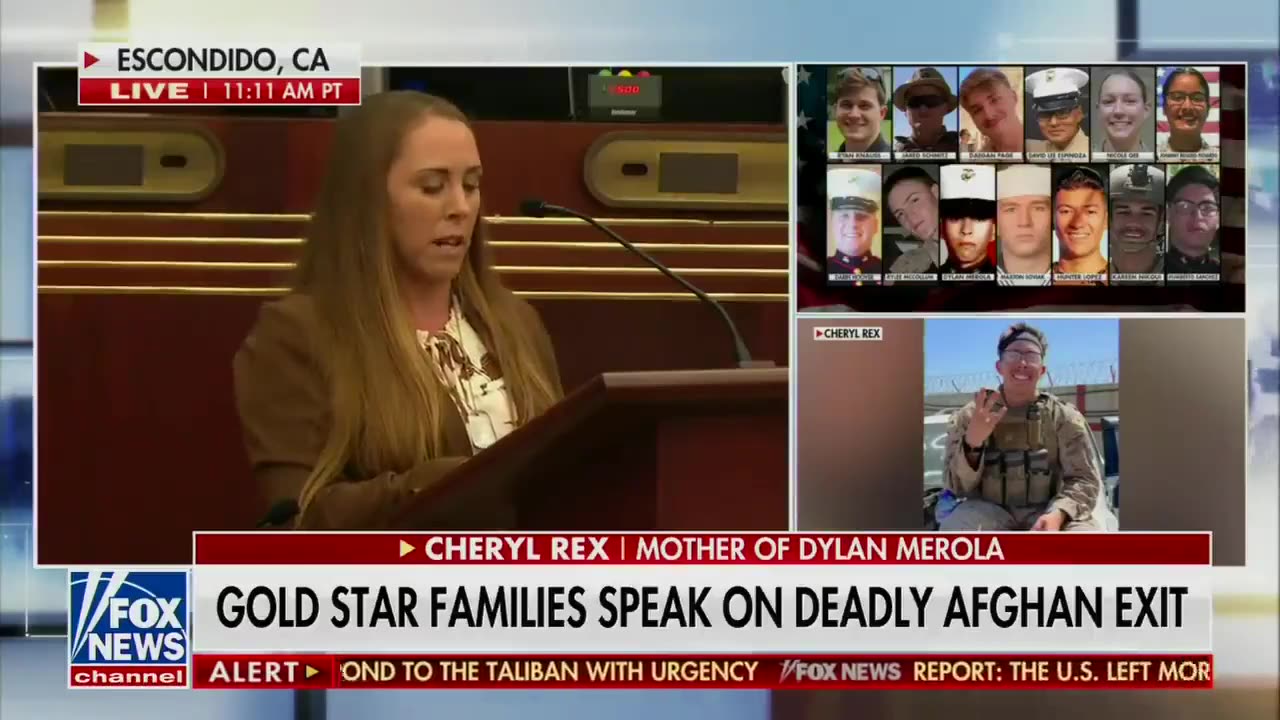 Biden to Gold Star Mom: "We lost our son as well & Brought him home in a Flagged dropped Coffin"