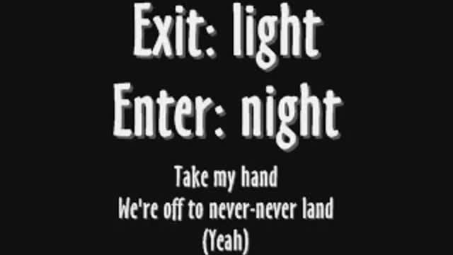 Metallica - Enter Sandman lyrics