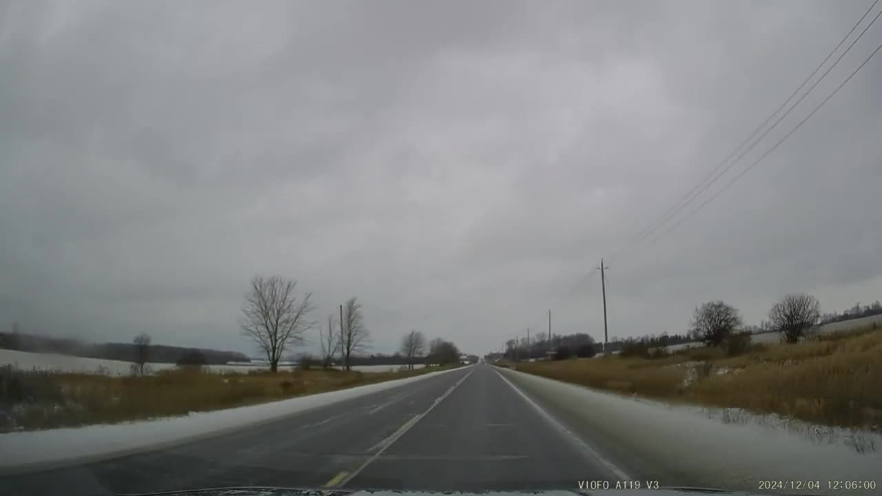 [4K] Balsam Lake Provincial Park, Ontario! #2 Winter like weather day driving, ON. CA.