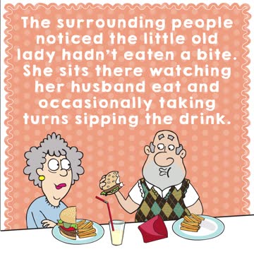 Aunty Acids Daily Chuckle- Sharing a meal