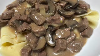 Tasty Beef Stroganoff