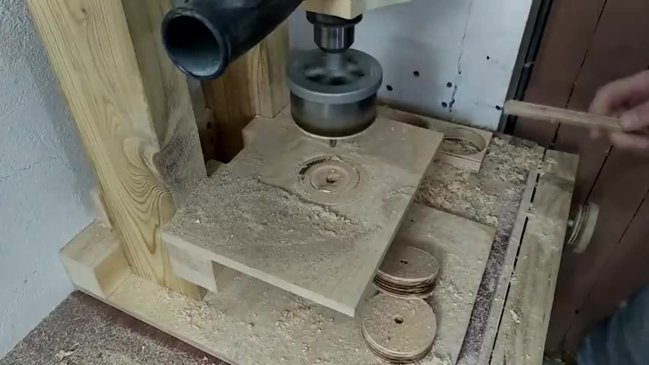 Making 3 in 1 star knob jig.DIY