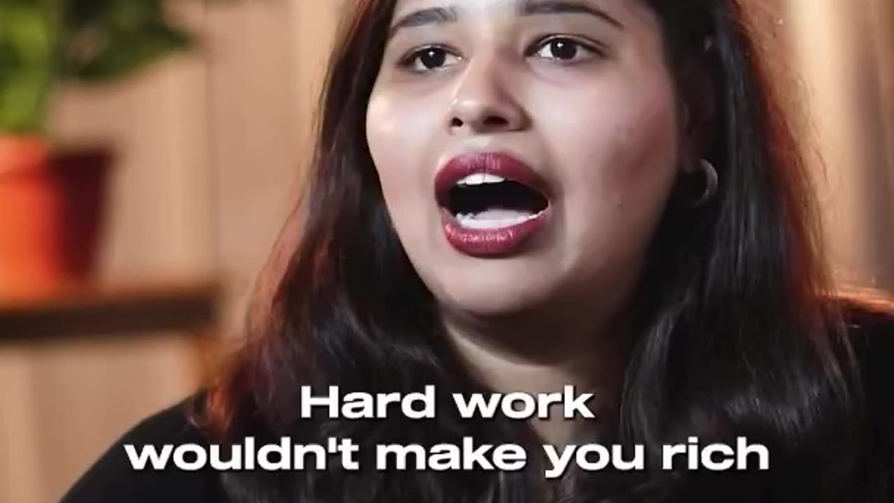 hard work won't you make you rich