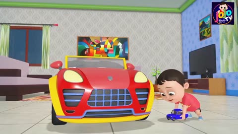 Putu ki Car Chale | पुटू की कार चले | Fun Nursery Rhymes in Hindi