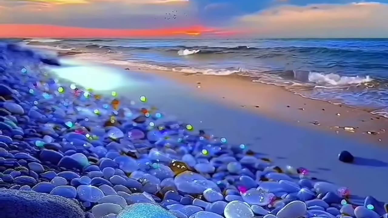 Very beautiful colourful sky like a dreamland