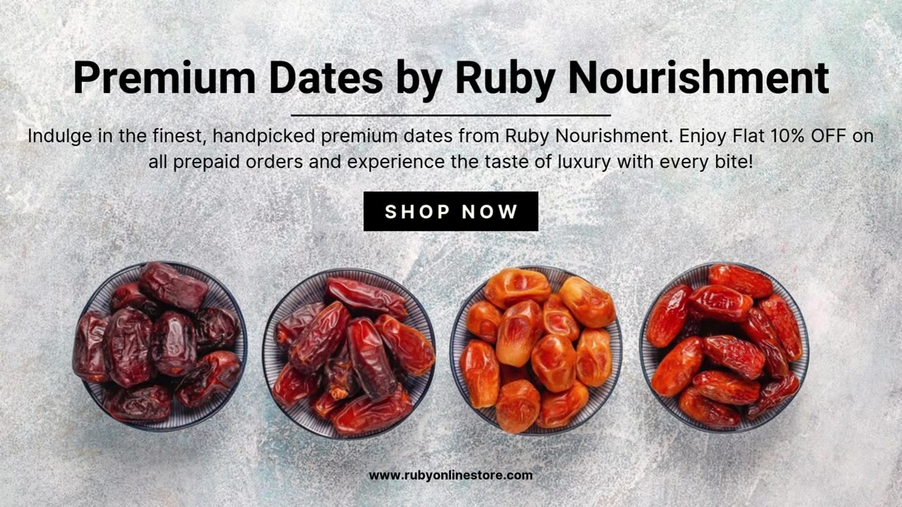 Premium Dates by Ruby Nourishment