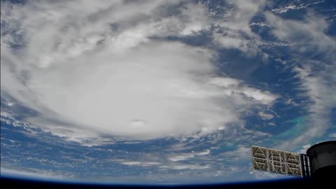 Views of Hurricane Dorian from the International Space Station