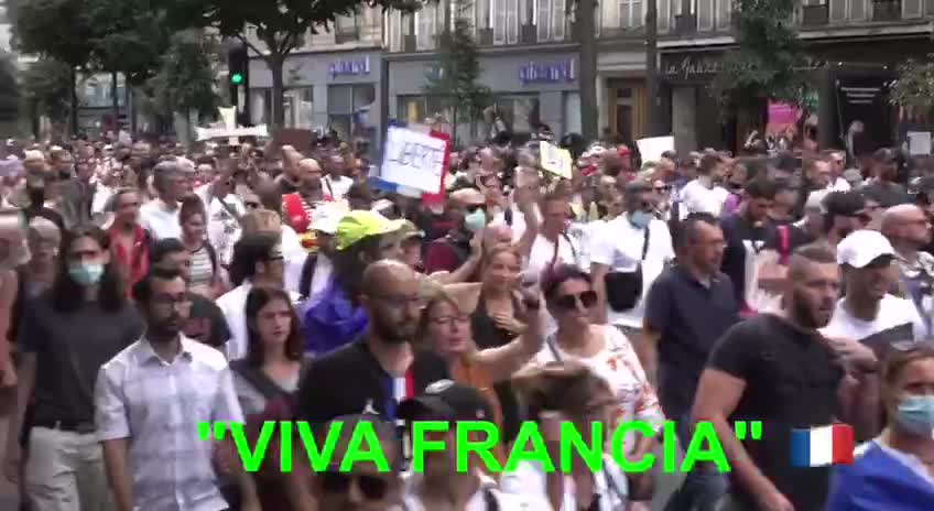 Proteste in Tutto il Mondo contro il GP e la vaccinazione obbligatoria