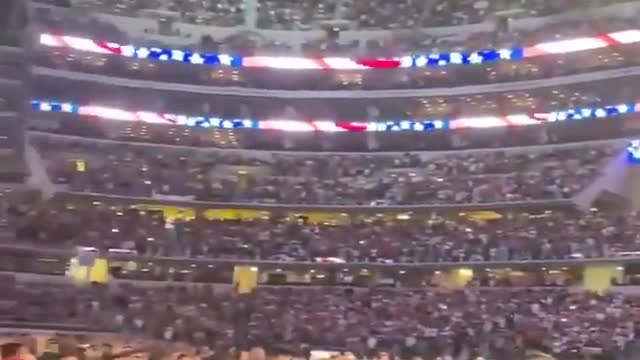 AT&T Stadium Hosts Largest Indoor Boxing Event in US History - Libs MELT DOWN