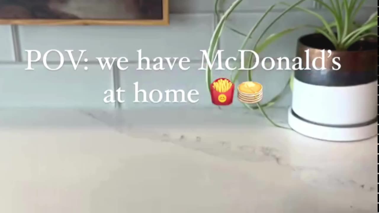 mcdonald's in my home amazing cooking asmr