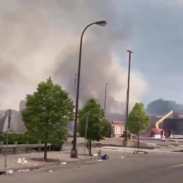 This is what Gov. Tim Walz allowed ANTIFA to do...