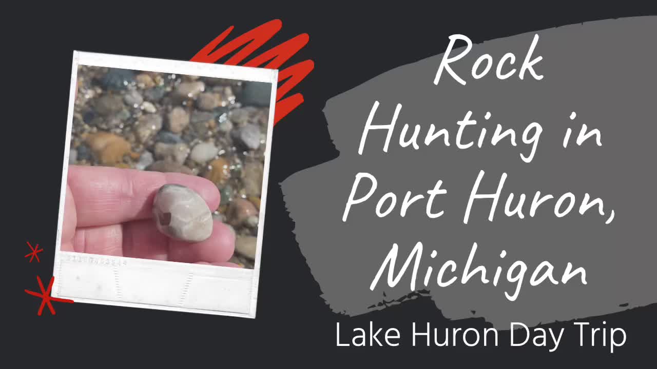 Rock Hunting in Port Huron, Michigan