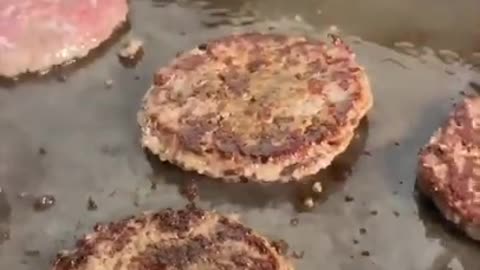 Delicious hamburger