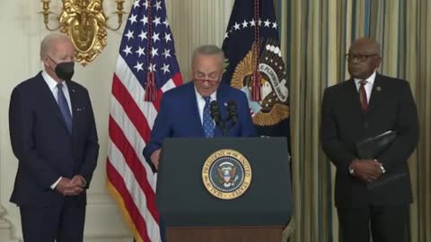 LOL Sen Chuck Schumer Says Biden Restored Respect To White House!!