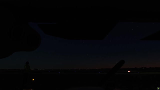 Dusk departure out of McPherson Ks