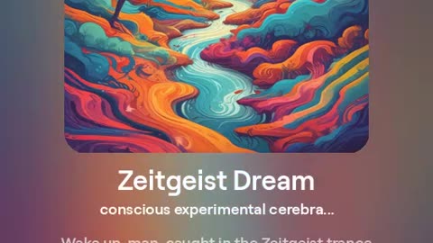 Zeitgeist Movement Dream (ai song)