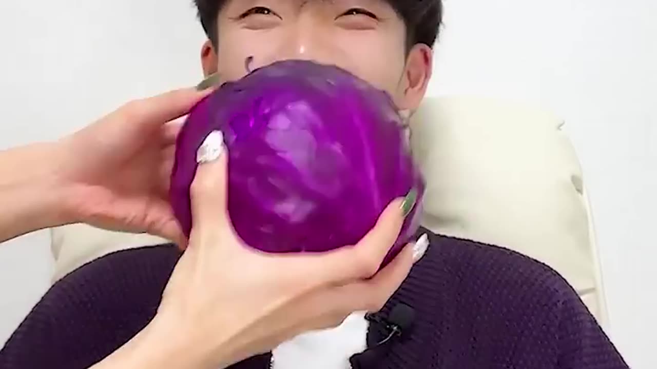 Random Purple food MUKBANG🦄 #shorts