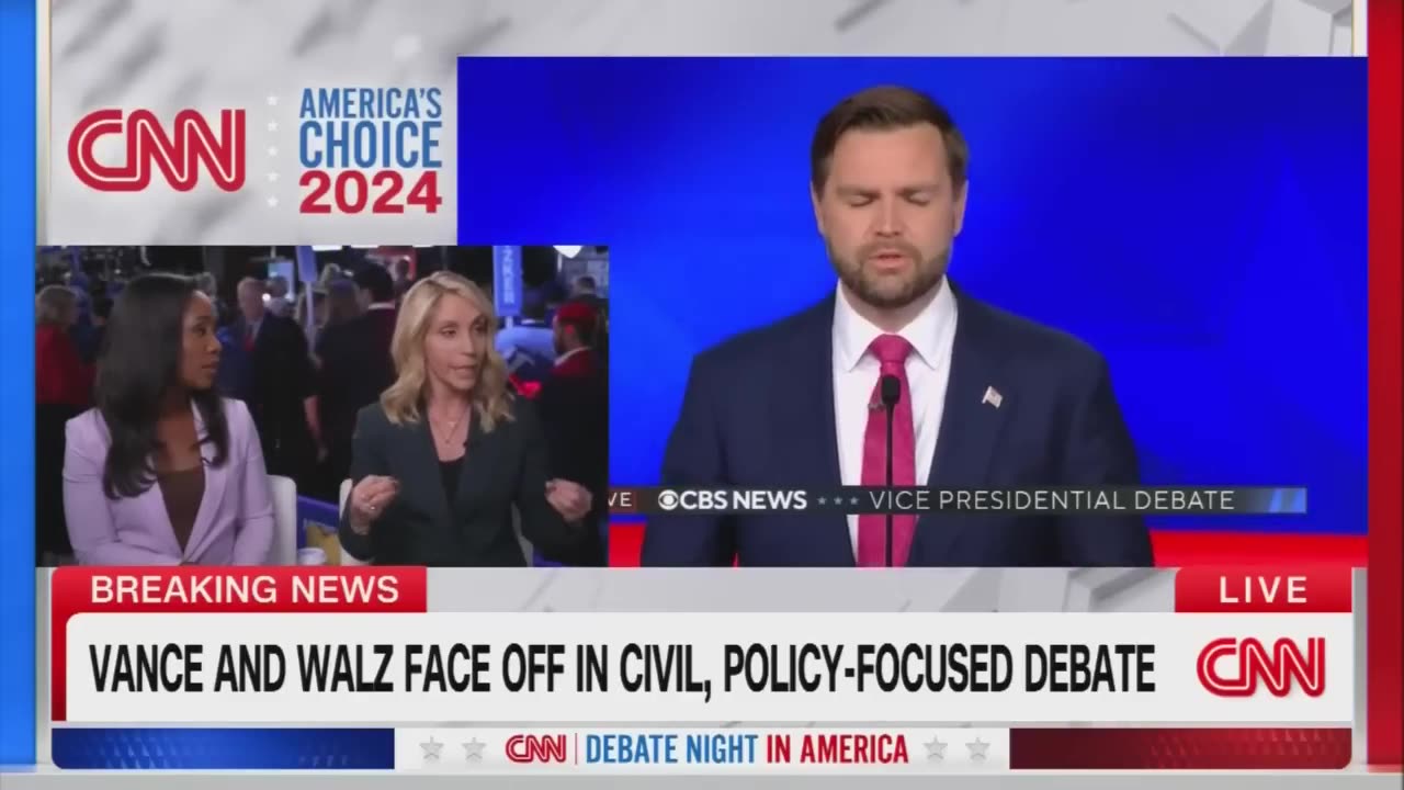 CNN Anchors Reflect on Vance 'Laundering Trumpism' in Debate, While Walz Falls Flat