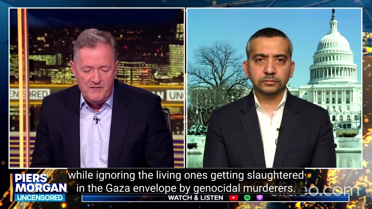 "This is NOT The Way To Defeat Hamas" Piers Morgan vs Mehdi Hasan SUBS