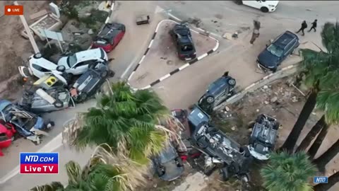 Cleanup and Rescue Operations in Progress Near Valencia, Spain