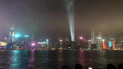 Hong Kong night view