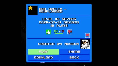 Mega Man Maker Level Highlight: "Bad Apple!!" by Museum