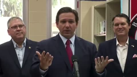 Ron DeSantis. The crazies are wearing 6 masks