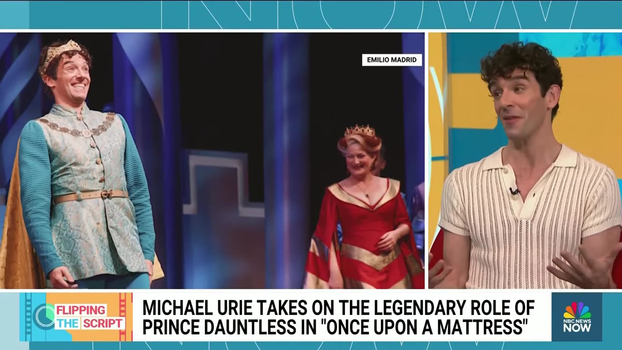 Flipping the Script: Actor Michael Urie reflects on making his 'Once Upon a Mattress' role his own