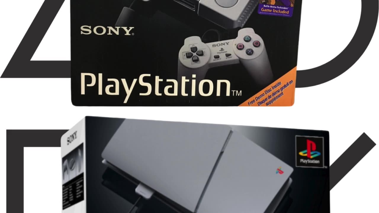 Original PS1 Box vs the PS5 30 Year Anniversary Box - Nostalgia Much?