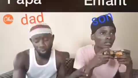 When you forget that you’re playing with you dad