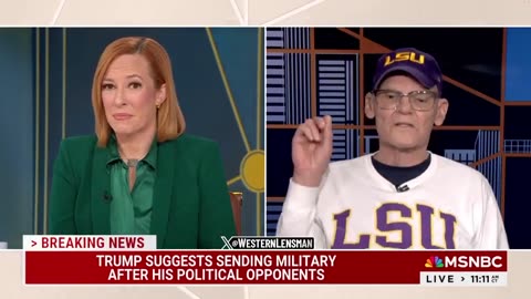 PANIC: James Carville hyperventilates that Trump is mimicking N*zi rallies